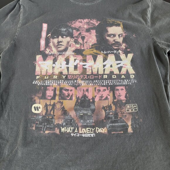 Rucking Fotten Mad Max Fury Road Graphic Tee Size L Japanese Movie Promo - Picture 2 of 6